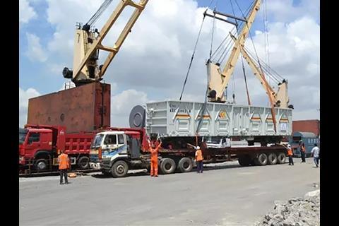 CRRC Qiqihar has begun delivering 330 wagons for the Mombasa - Nairobi Standard Gauge Railway.